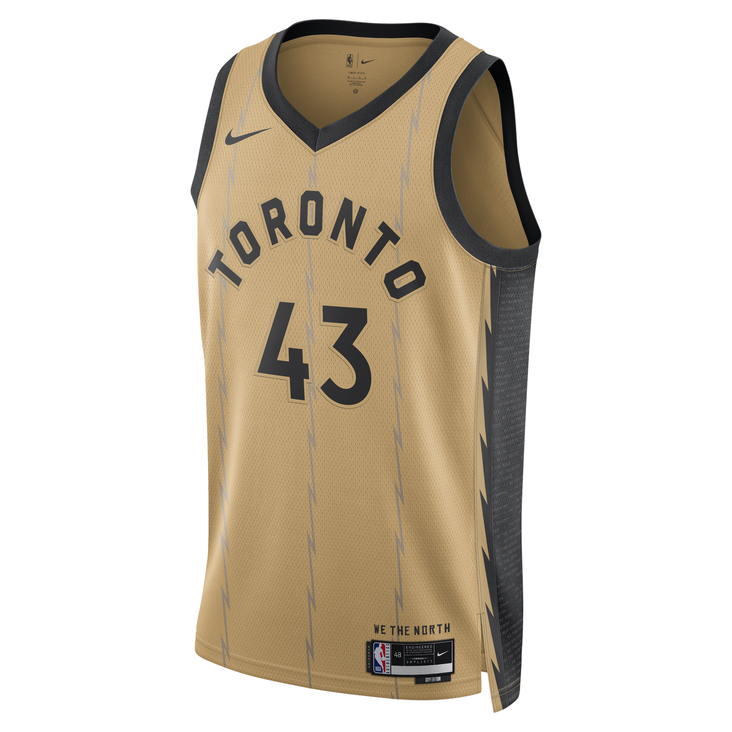Jersey Nike Dri-FIT NBA Swingman Jersey Pascal Siakam Toronto Raptors City Edition 2023/24 Beige | DX8520-746, 0