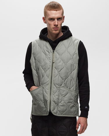 Vest TAION MILITARY ZIP V NECK DOWN VEST Grøn | TAION-001ZML-1-GREEN, 1