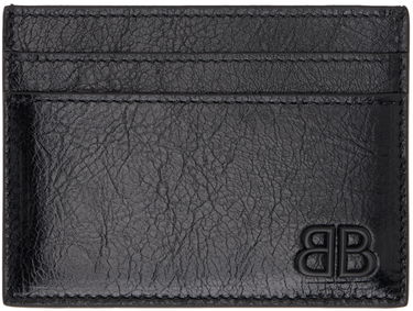 Tegnebog Balenciaga Logo Card Holder Sort | 766547-2AAS8-1000, 0