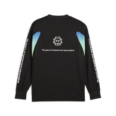 Jersey Puma F1® Long Sleeve Mesh T-Shirt Sort | 631642_01, 4