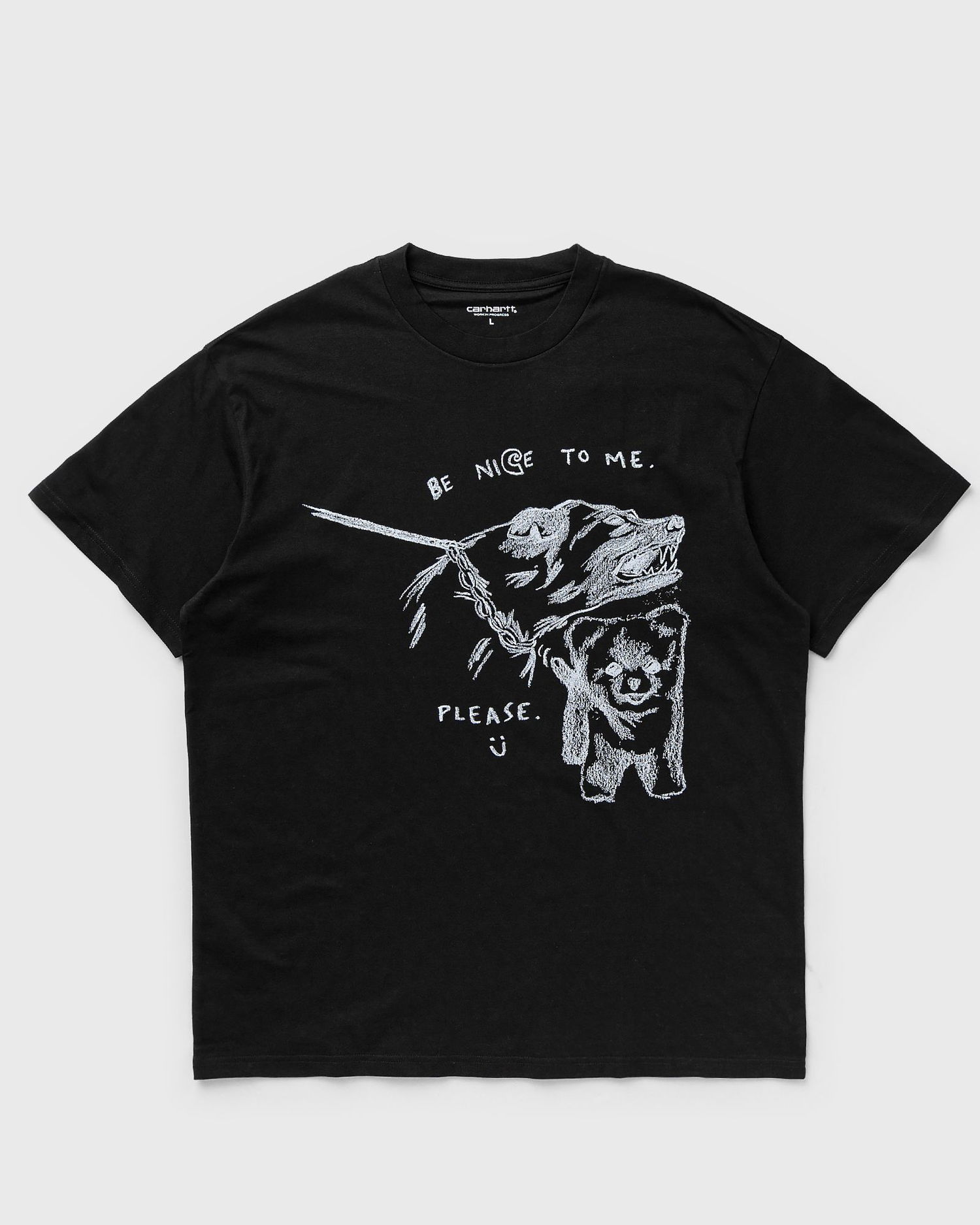T-shirt Carhartt WIP S/S Pepe Be Nice Tee men Shortsleeves black in size:XXL Sort | I033983-0D2.XX, 0
