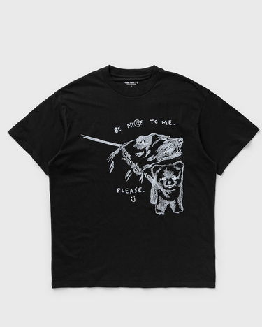 T-shirt Carhartt WIP S/S Pepe Be Nice Tee men Shortsleeves black in size:XXL Sort | I033983-0D2.XX, 0