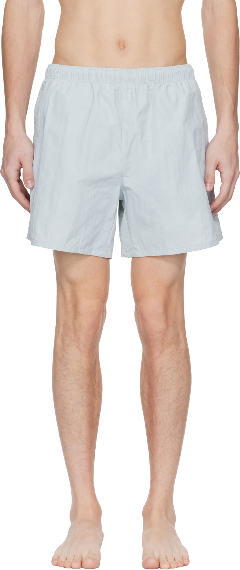 Badetøj OUR LEGACY OUR LEGACY Drape Tech Swim Shorts Grå | M2254DS