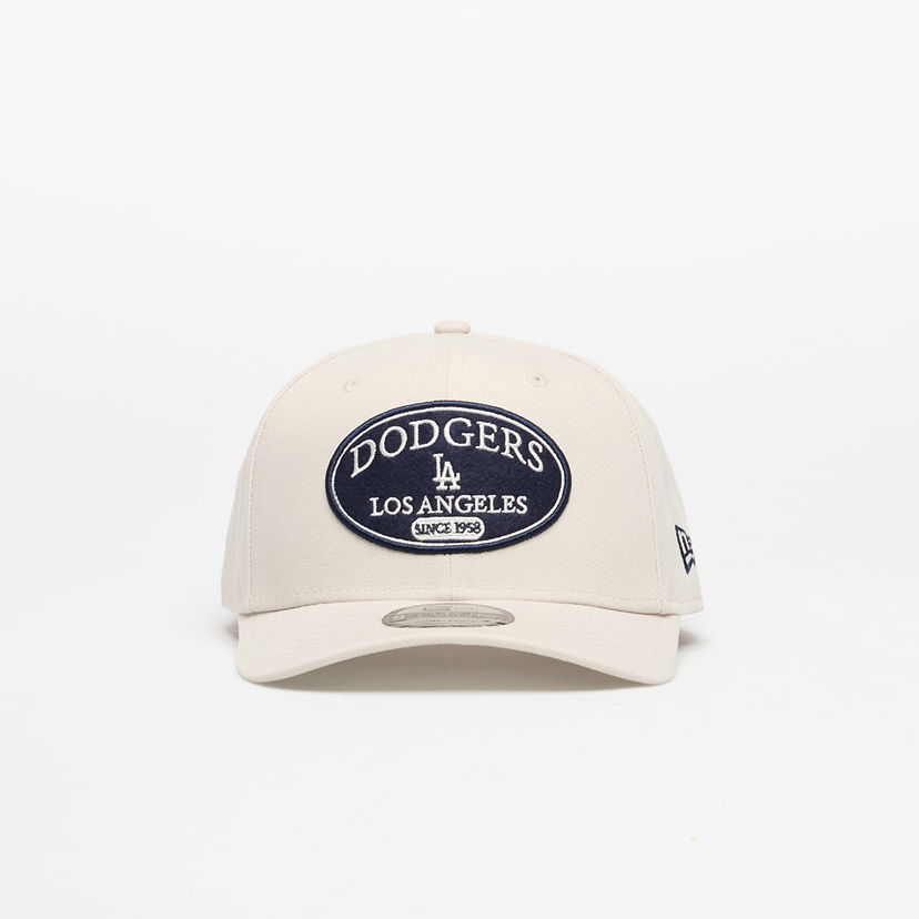 Kasket New Era Los Angeles Dodgers 9SEVENTY Stretch Snap Patch Cap Beige | 60691205