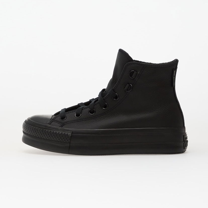 Sneakers og sko Converse Chuck Taylor All Star Lift Platform Leather Hi Sort | A12969C