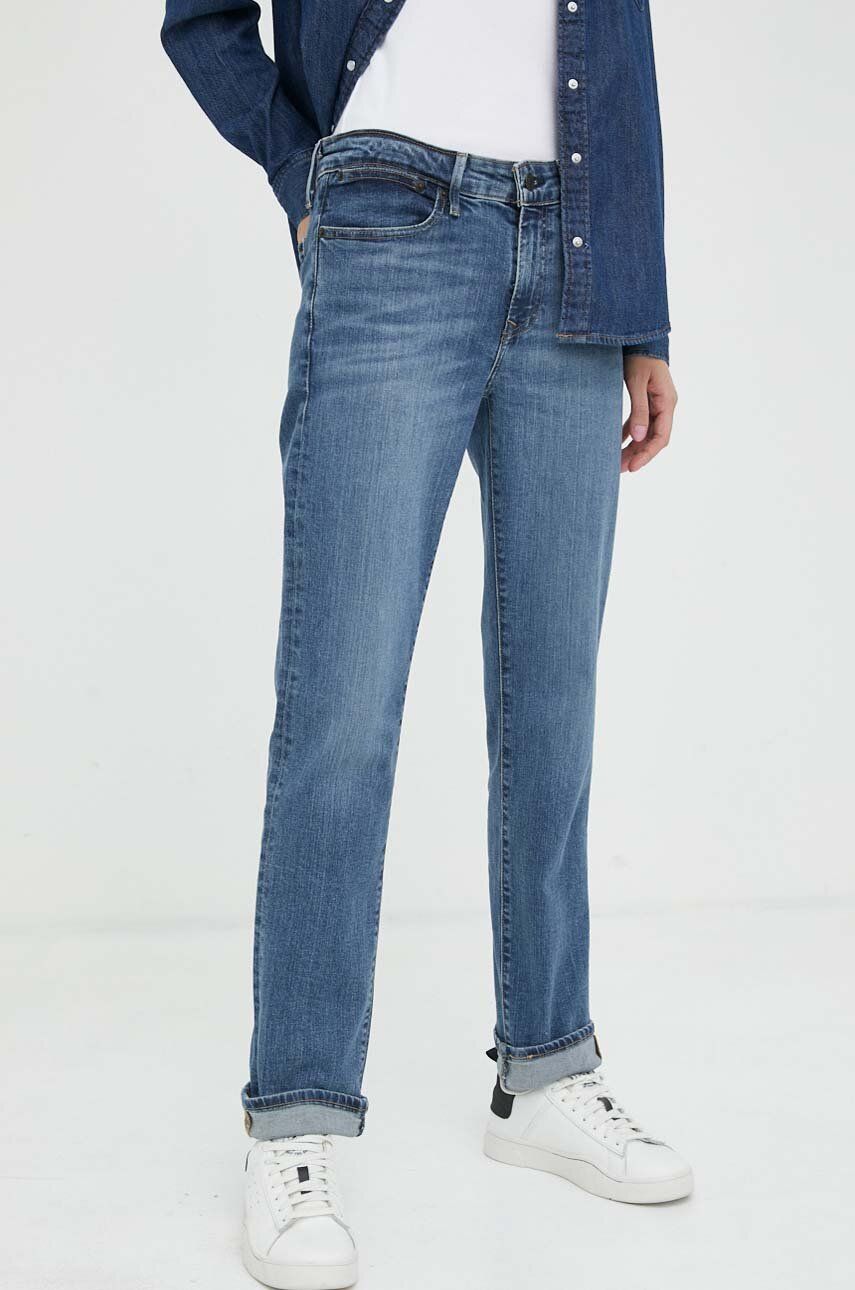 Jeans Levi's 712® SLIM WELT POCKET JEANS Mørkeblå | A6199.0003, 0