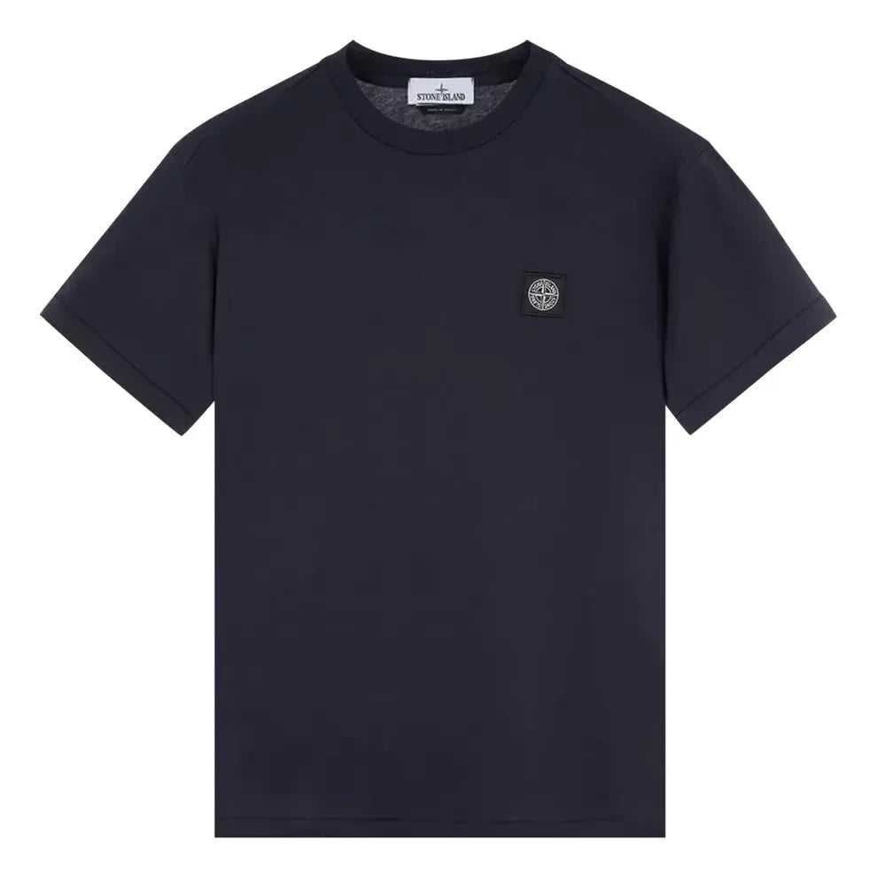 T-shirt Stone Island Patch Short-Sleeve T-shirt Blå | 791524113-A0020, 0