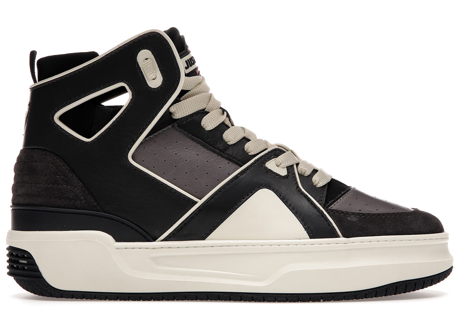 Sneakers og sko Just Don Basketball Courtside Hi Black Sort | 31JUSQ01 218550 BGB, 0