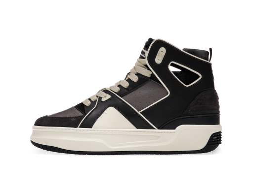 Sneakers og sko Just Don Basketball Courtside Hi Black Sort | 31JUSQ01 218550 BGB