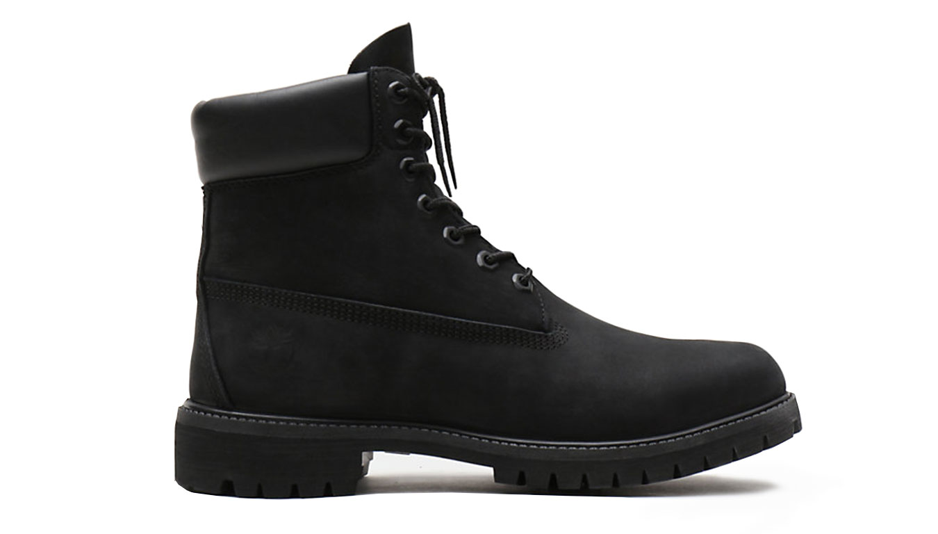 Sneakers og sko Timberland Premium 6" Waterproof Boot Nubuck Sort | 10073-001, 1