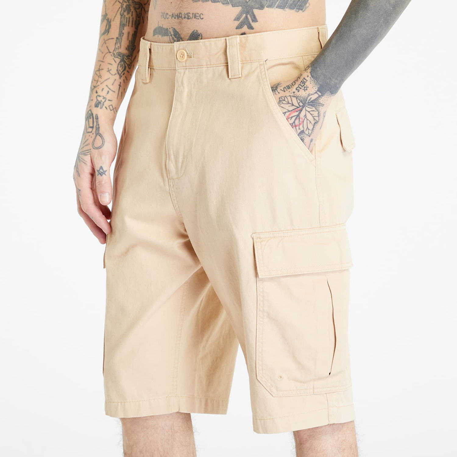 Shorts Tommy Hilfiger Aiden Baggy Cargo Shorts Beige | DM0DM15974 AB4, 1