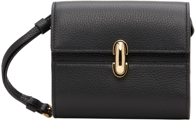 Tegnebog Savette Black Symmetry Wallet Bag Sort | SLG-014-16-16