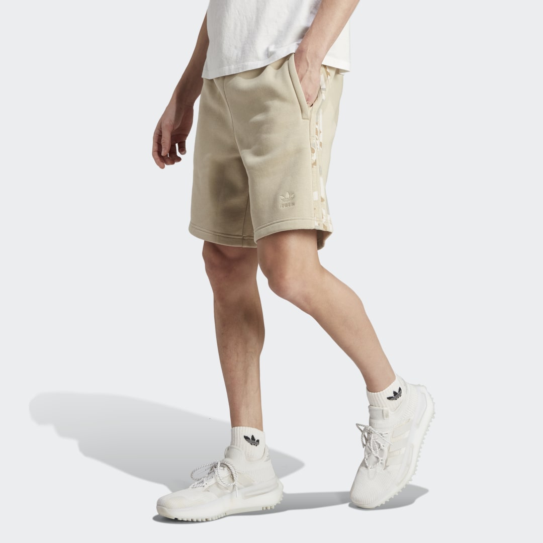 Shorts adidas Originals Graphics Camo Stripe Beige | IU4680, 0