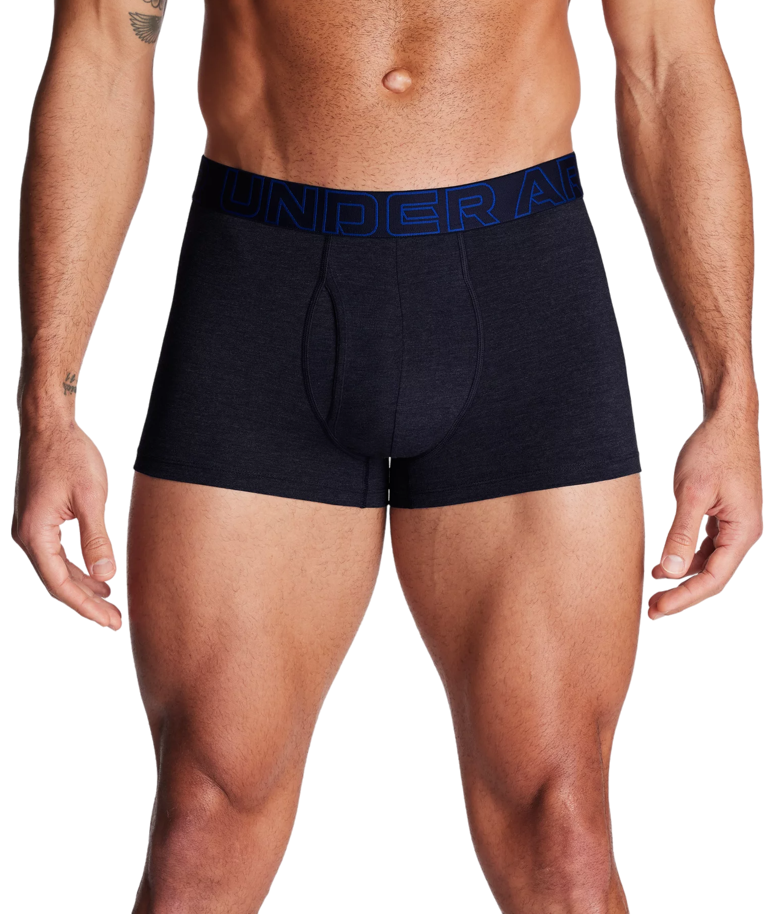 Boksere Under Armour Performance Cotton 3" 3P Sort | 1383891-410, 0