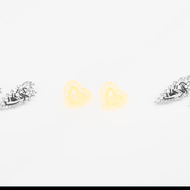 Øreringe GUESS Beloved Heart Stud Earrings with Stones Flerfarvet | JUBE05020JWYG-GOLD, 0