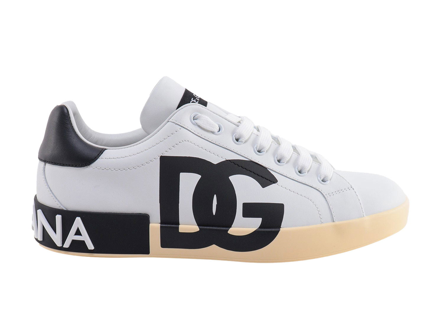 Sneakers og sko Dolce & Gabbana Portofino DG White Black Hvid | CS1772AC33089697, 0