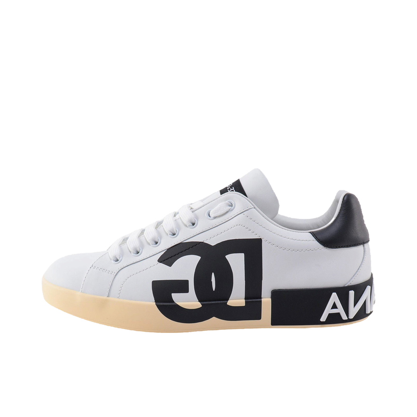 Sneakers og sko Dolce & Gabbana Portofino DG White Black Hvid | CS1772AC33089697