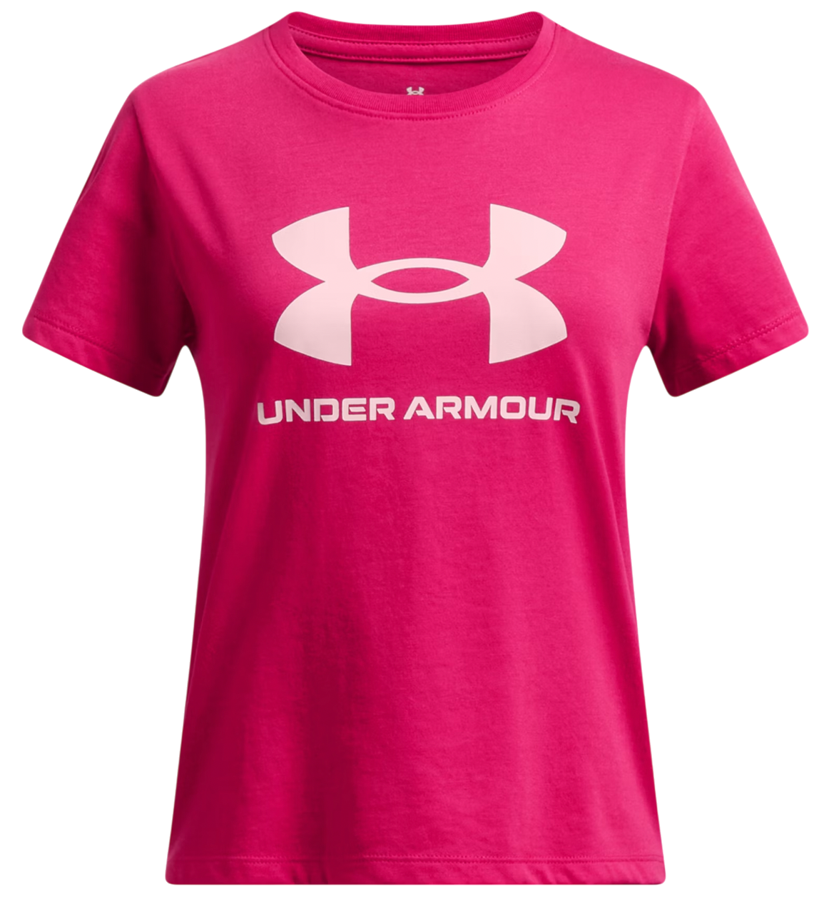 T-shirt Under Armour Under Armour Big Logo Short Sleeve T-Shirt Lyserød | 1389756-681, 0