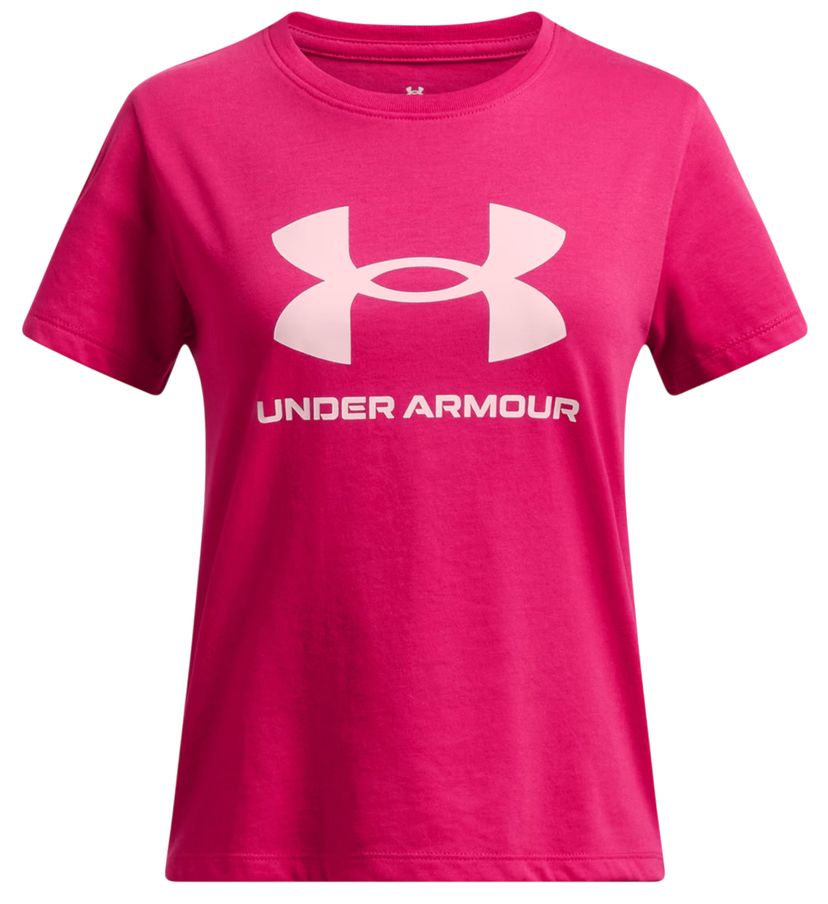 T-shirt Under Armour Under Armour Big Logo Short Sleeve T-Shirt Lyserød | 1389756-681