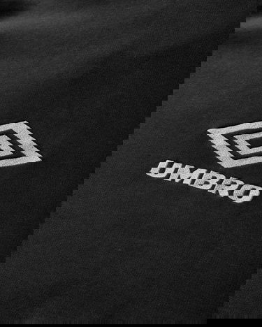 Sweatshirt Umbro Masked Logo Hoodie Sort | UBMW0216FA147 BLK0020, 3
