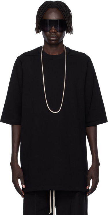 T-shirt Rick Owens Rick Owens Concordians Jumbo T-Shirt Sort | RU02E1249 JTC, 0
