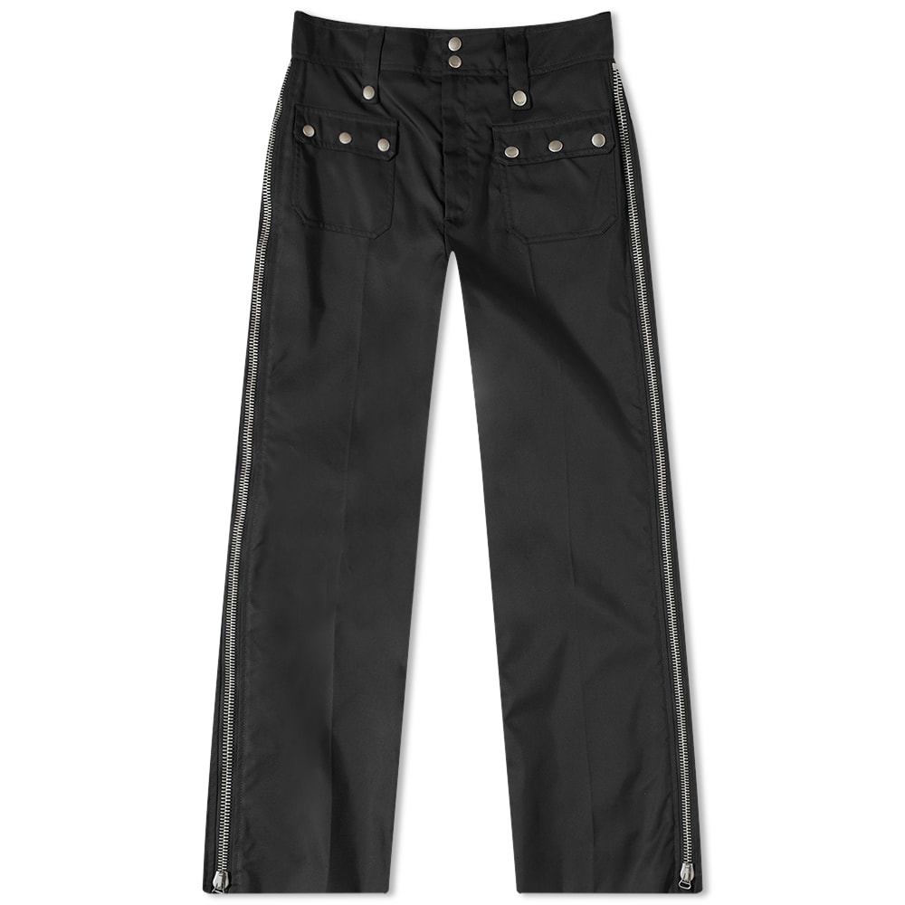 Bukser Gucci Catwalk Look Zip Pant Sort | 710432-ZAHLW-1000, 0