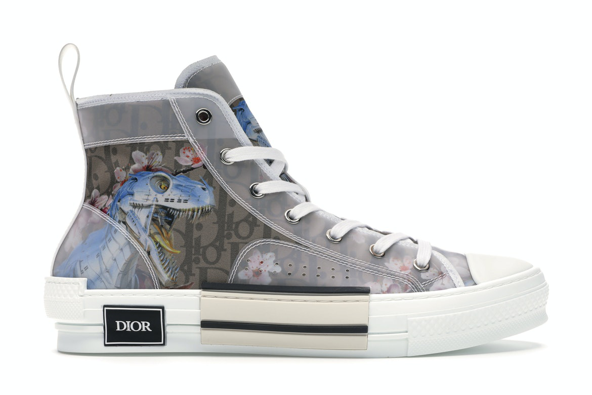 Sneakers og sko Dior B23 High Sorayama Dinosaur Grå | 3SH118YNF_H061, 0