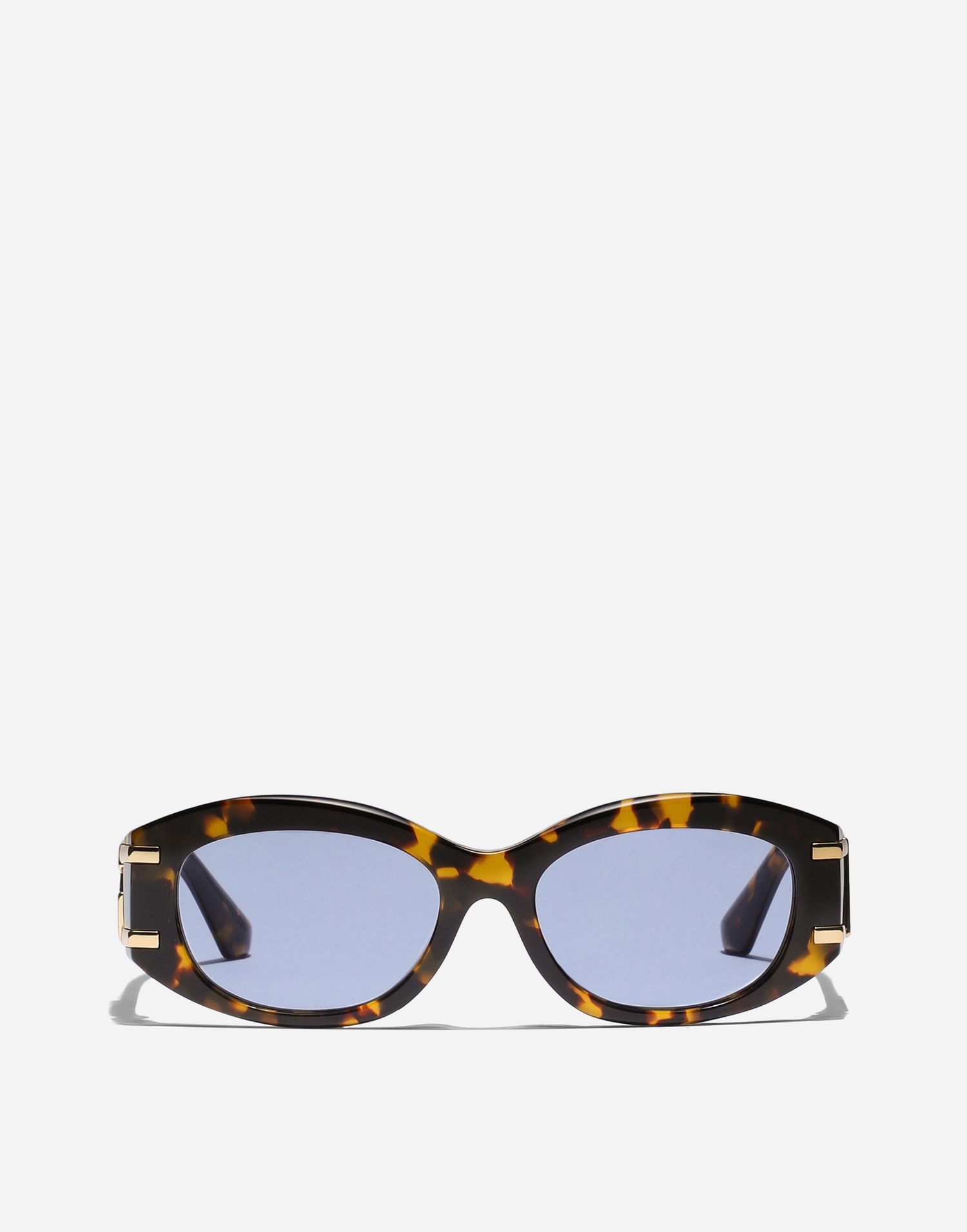 Solbriller Dolce & Gabbana Dolce & Gabbana Dg Griffe Oval Sunglasses Brun | VG4502VP01A9V000, 0