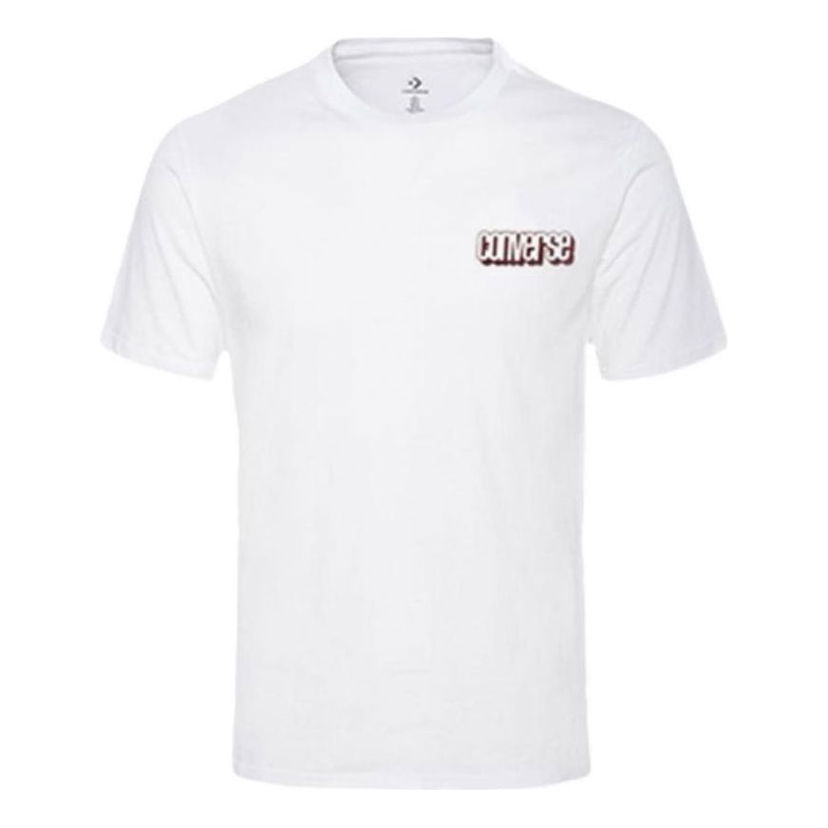 T-shirt Converse Autotracking Graphic Tee Hvid | 10019931-A01