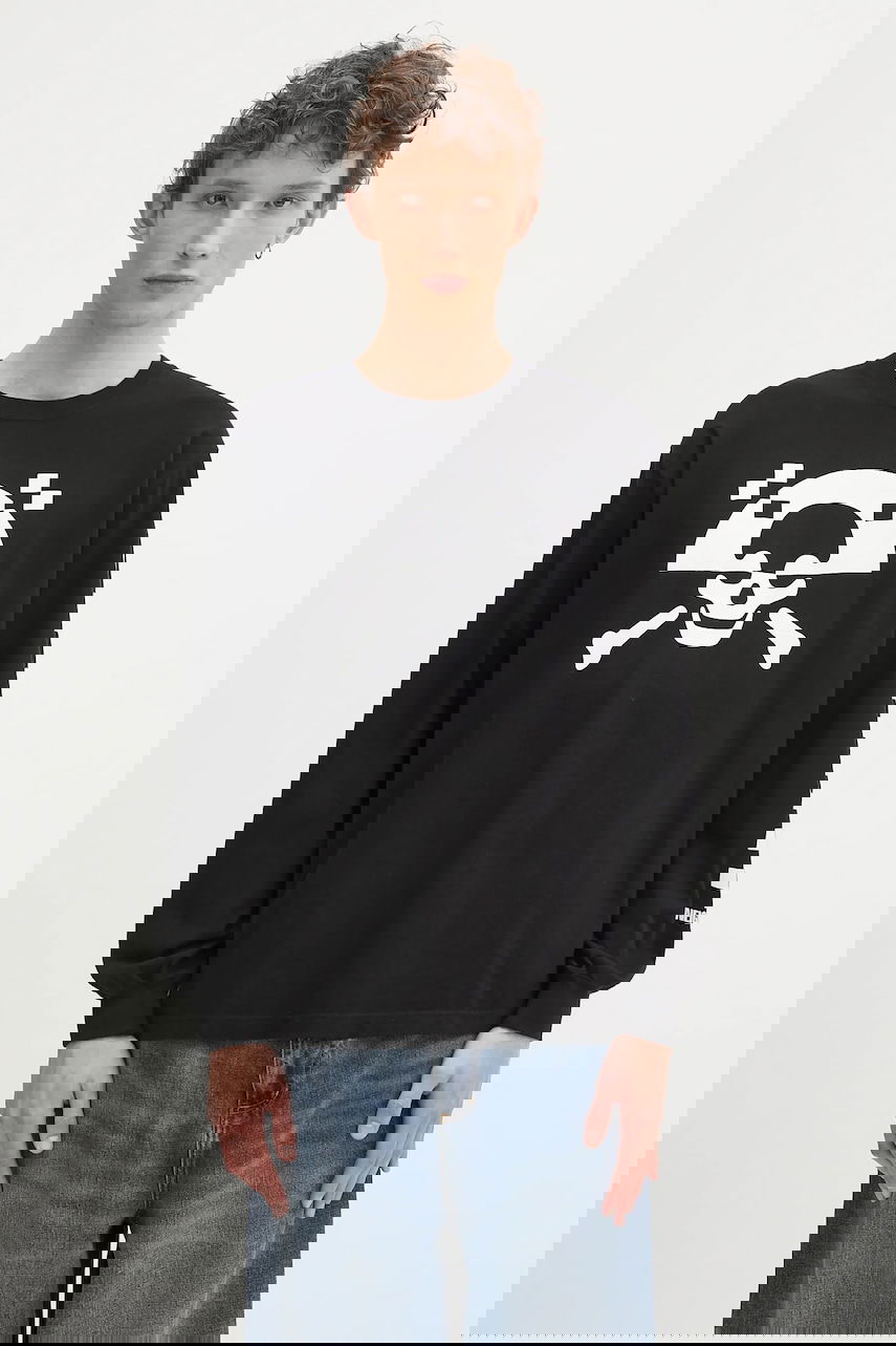 T-shirt Neighborhood NEIGHBORHOOD Long Sleeve Graphic T-Shirt Sort | 242PCNH.LT05, 0