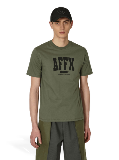 T-shirt AFFXWRKS Varsity Grøn | SS23T05 SOFTGREEN