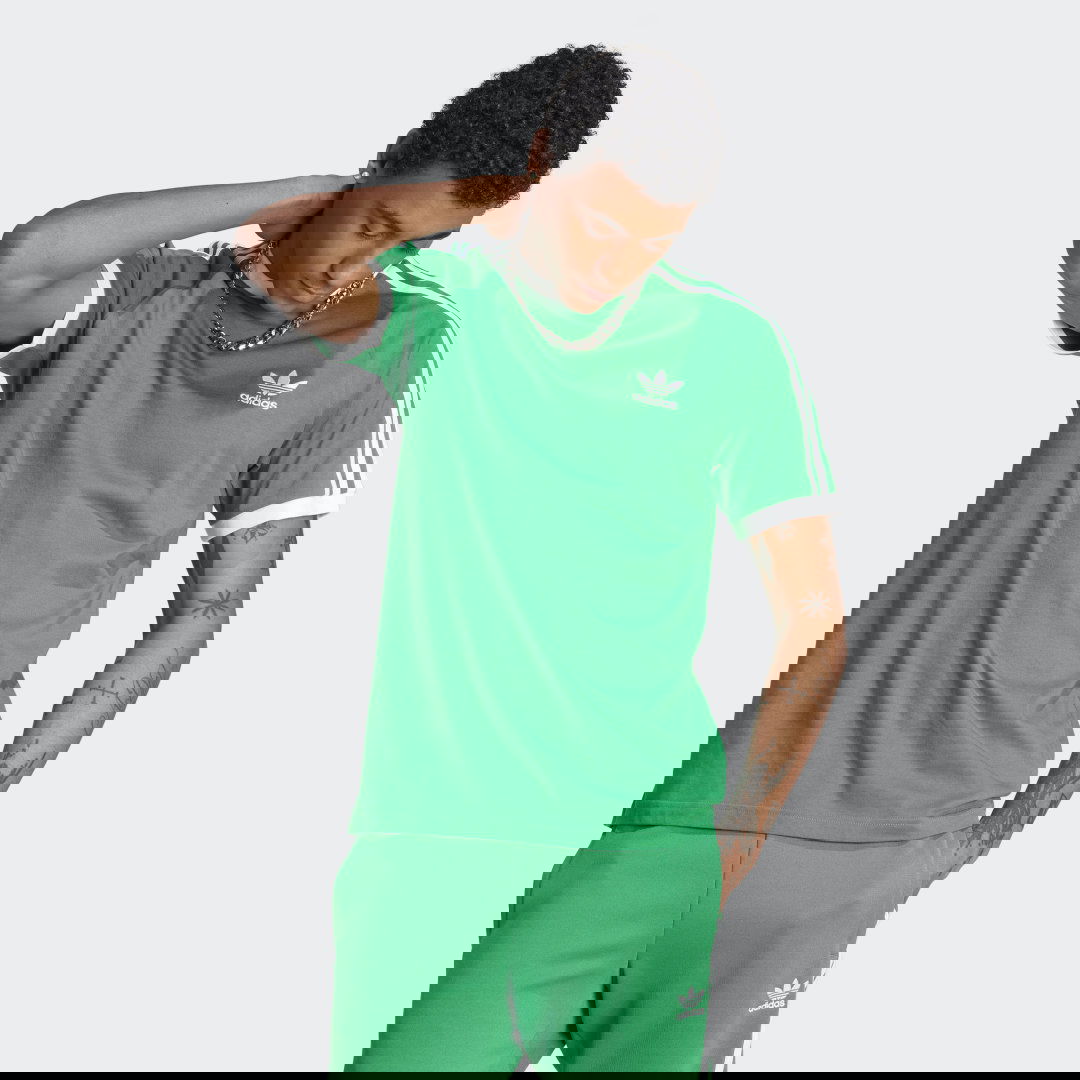 T-shirt adidas Originals Adicolor Classics 3-Stripes Tee Grøn | IM0410, 0