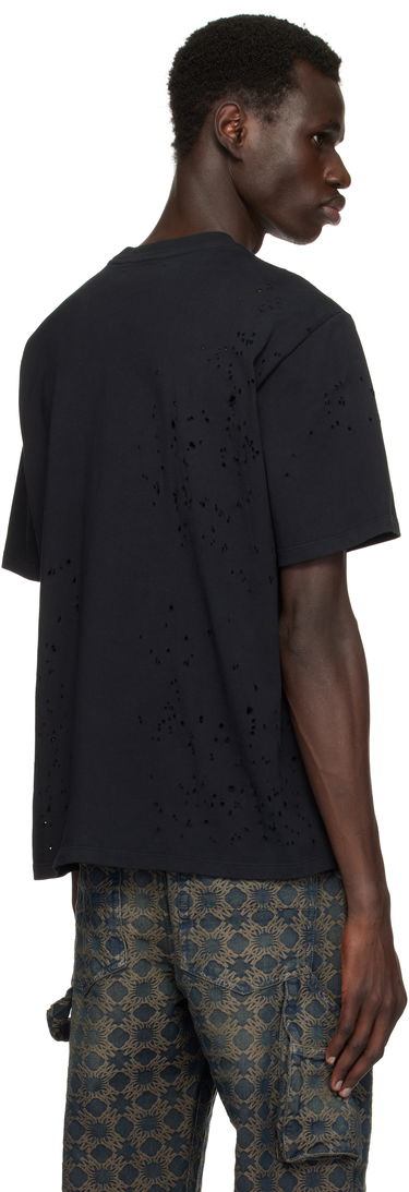 T-shirt AMIRI Amiri Hollywood Cafe Distressed T-Shirt Sort | AMJYTE1176, 2
