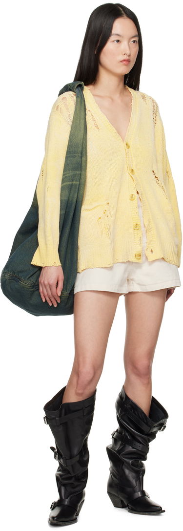 Sweater R13 R13 Boyfriend Cardigan Gul | R13WY237-Y200B, 3
