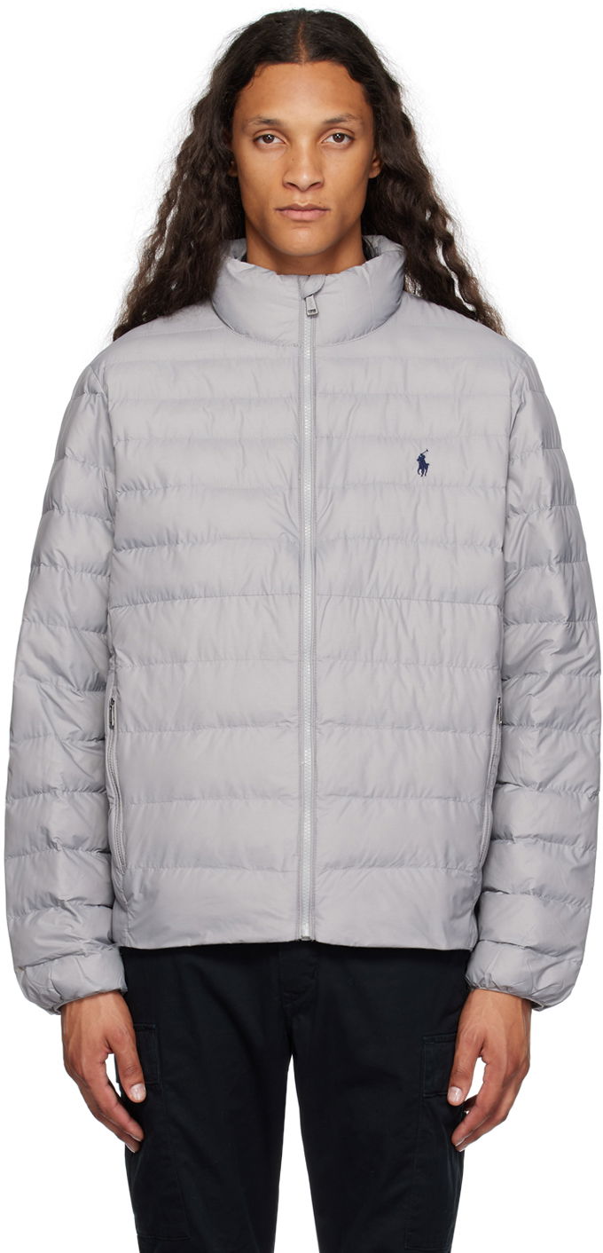 Puffer jakke Polo by Ralph Lauren Polo Ralph Lauren 'The Packable' Jacket Grå | 710810897016, 0