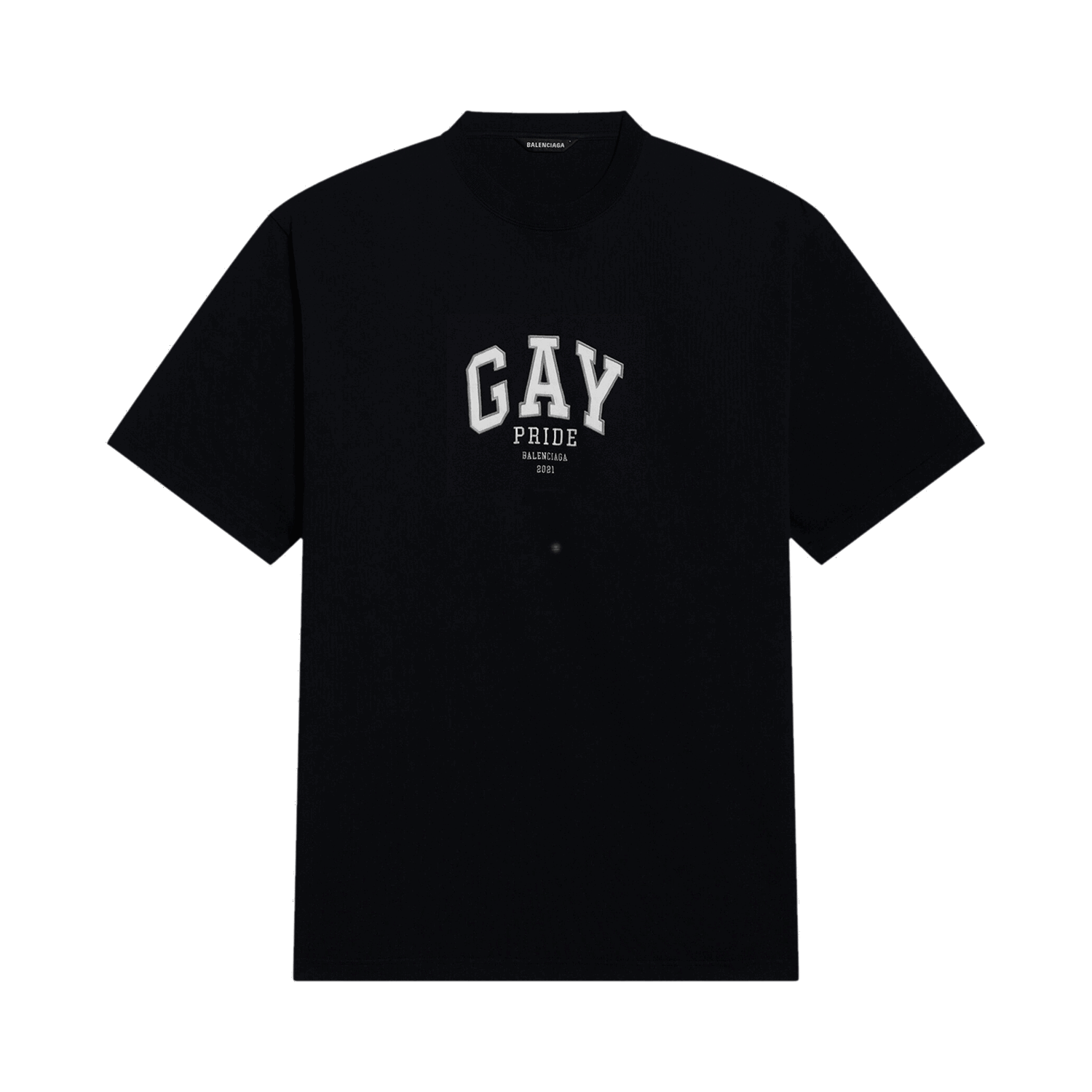 T-shirt Balenciaga Pride 2021 Oversized Tee Sort | 651795 TLV93 1000, 0