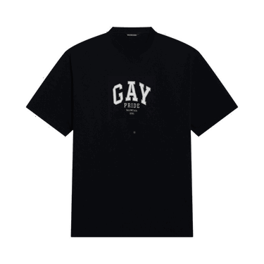 T-shirt Balenciaga Pride 2021 Oversized Tee Sort | 651795 TLV93 1000, 0