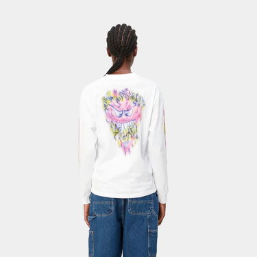 T-shirt Carhartt WIP Babybrush Grin T-Shirt Hvid | I032144_02_XX, 2
