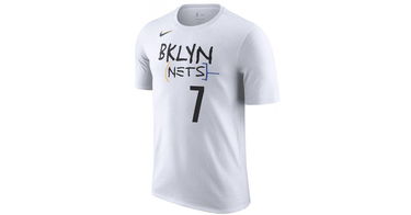 T-shirt Nike Tee Kevin Durant Brooklyn Nets City Edition Hvid | dv5975-101, 1