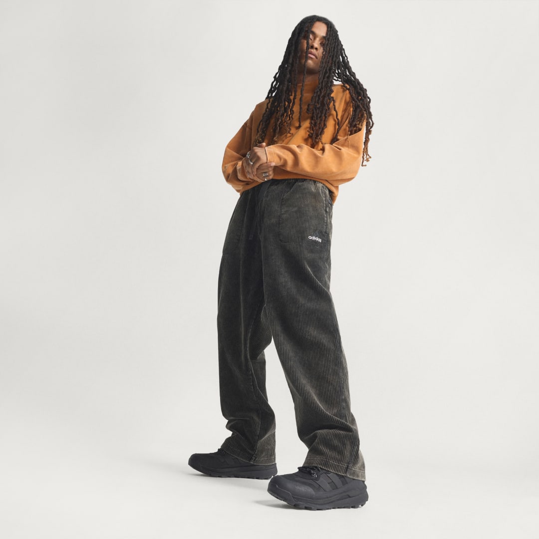 Bukser adidas Performance Equipment Corduroy Pants Grå | JV7658, 0