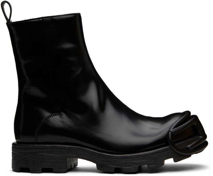 Sneakers og sko Diesel D-Hammer Bt Zip D Boots Sort | Y03254-P5268-H0015