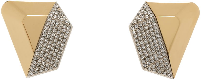 Øreringe Amina Muaddi Giselle Crystal Earrings Metalisk | GISELE EARRING