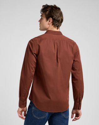 Skjorte Lee Regular Patch Shirt Luxe Brun | 112370549, 0