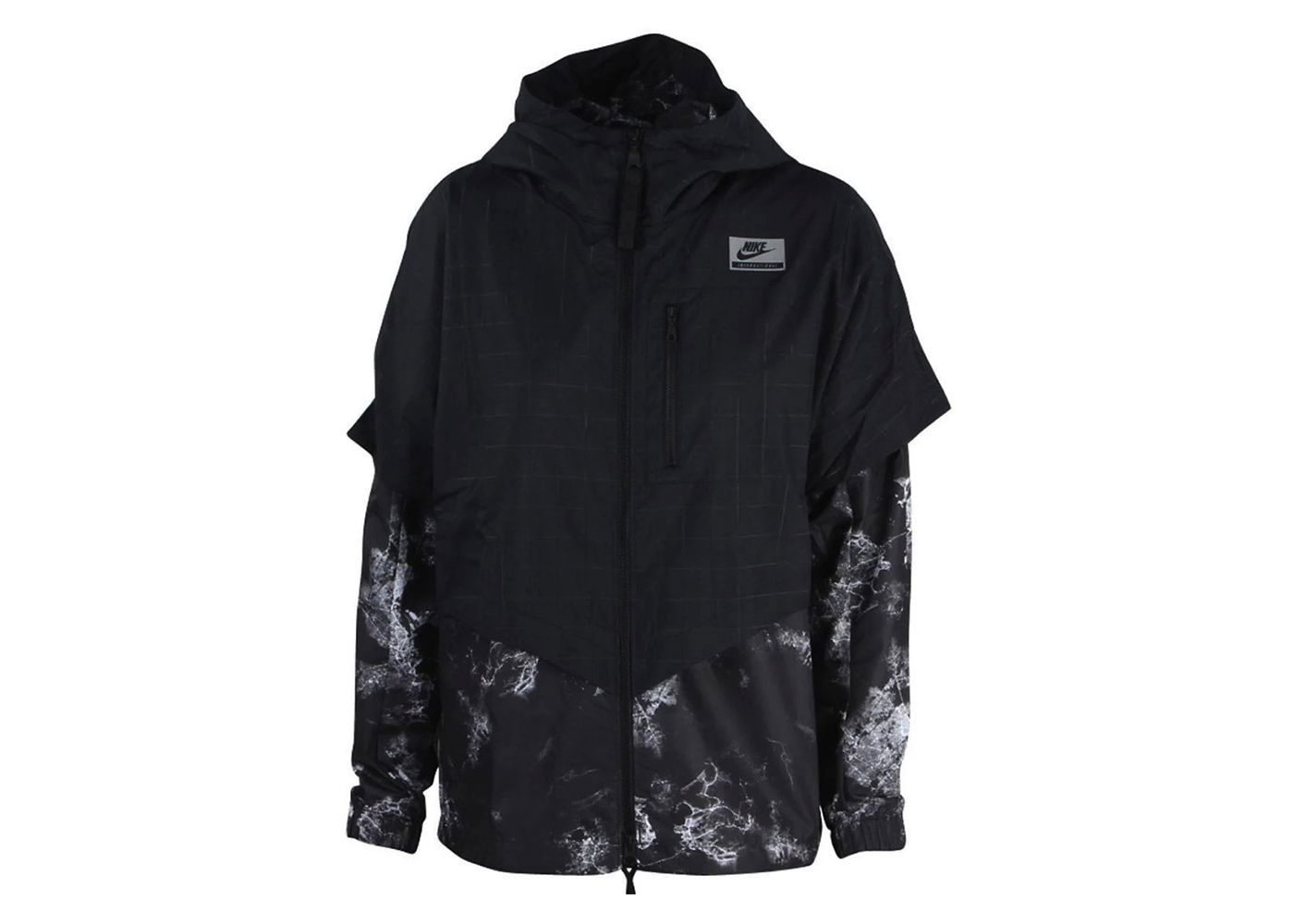 Vindjakke Nike Sportswear International Windrunner Jacket Black Sort | 802358-010, 0