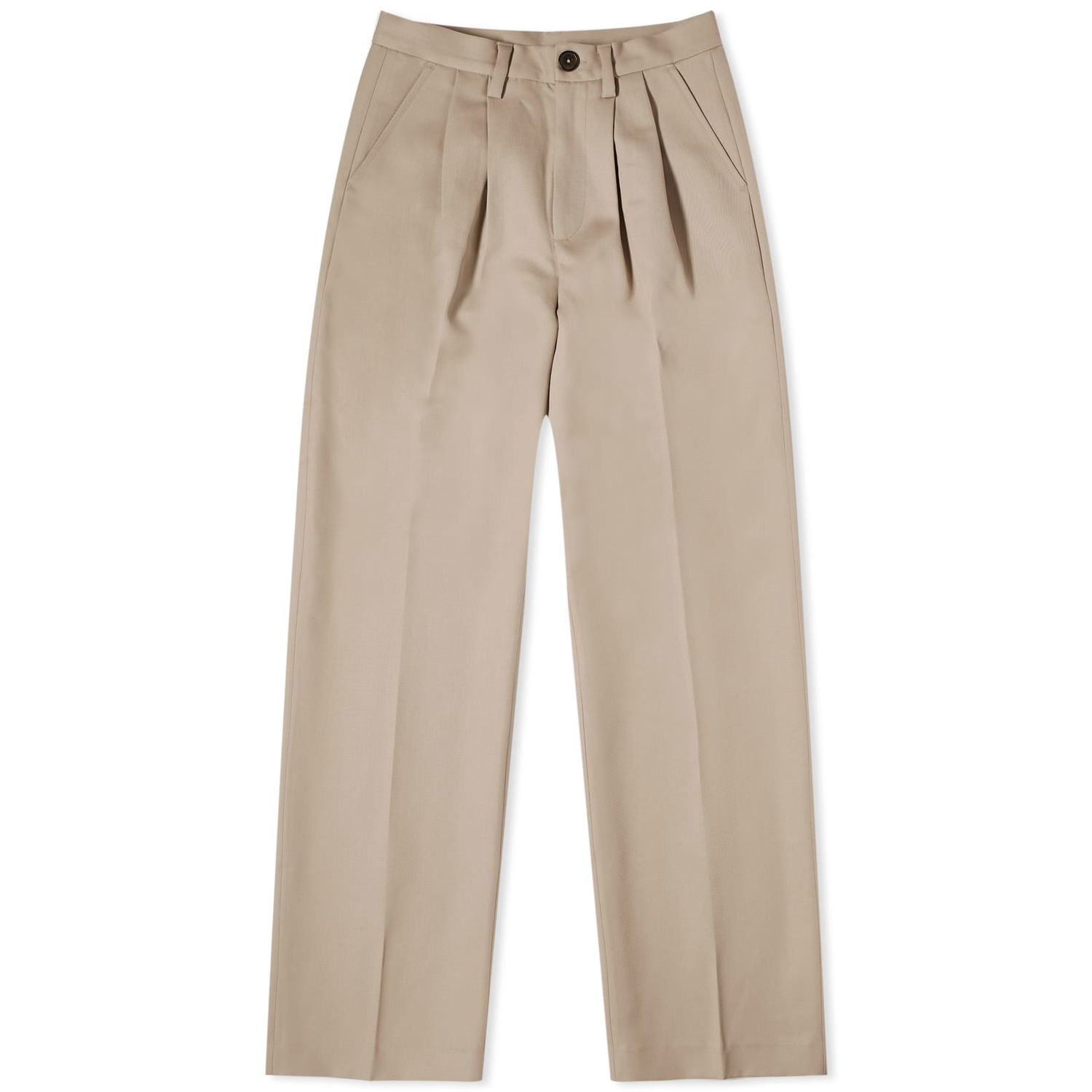 Bukser Anine Bing Carrie Relaxed Fit Trousers Beige | A-03-3269-230, 0