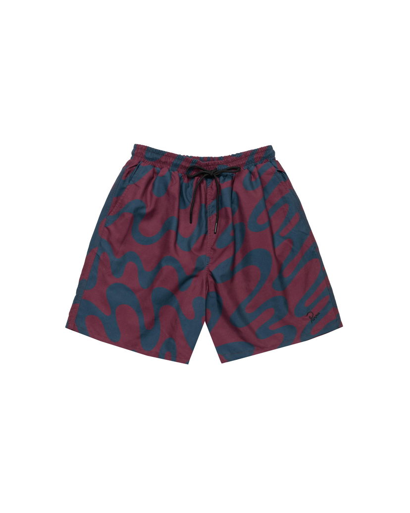 Badetøj By Parra Parra Splashed Swim Shorts Bourgogne | 53535
