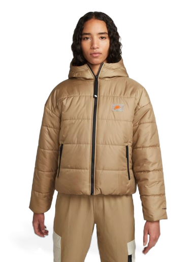 Jakke Nike Sportswear Therma-FIT Repel Synthetic-Fill Hooded Jacket Beige | DX5683-258