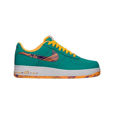 Sneakers og sko Nike Air Force 1 Low ''Marbled Swoosh'' Turkis | 488298 313, 0