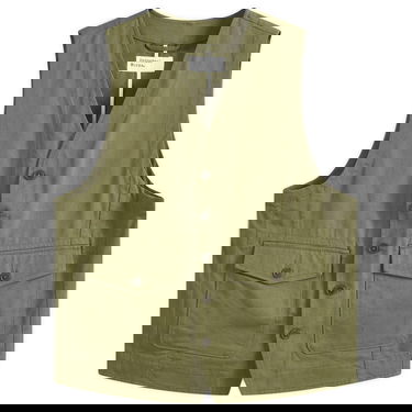 Vest Universal Works Universal Works Field Vest, Size Large Grøn | 00180-LOV, 1
