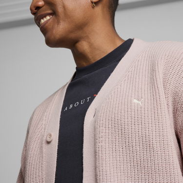 Sweater Puma MMQ Cardigan Lyserød | 626779_49, 1